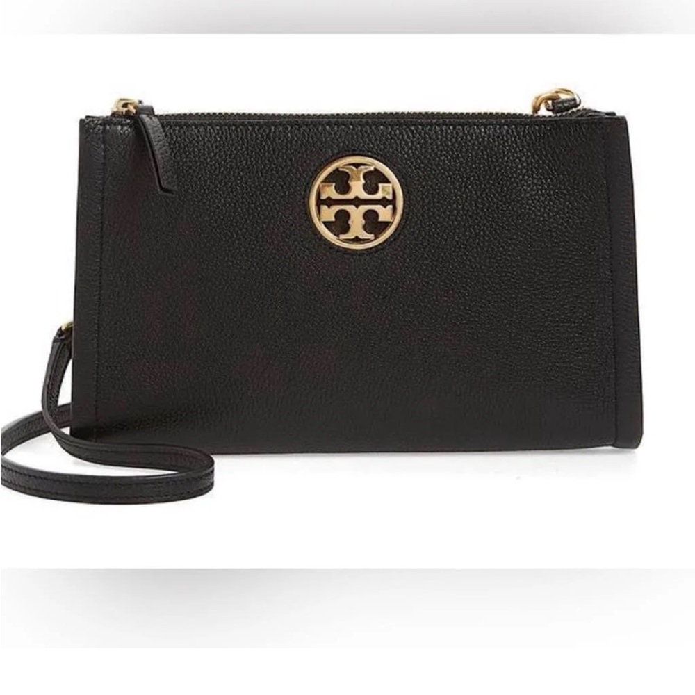 Tory Burch black and gold Crossbody Bag